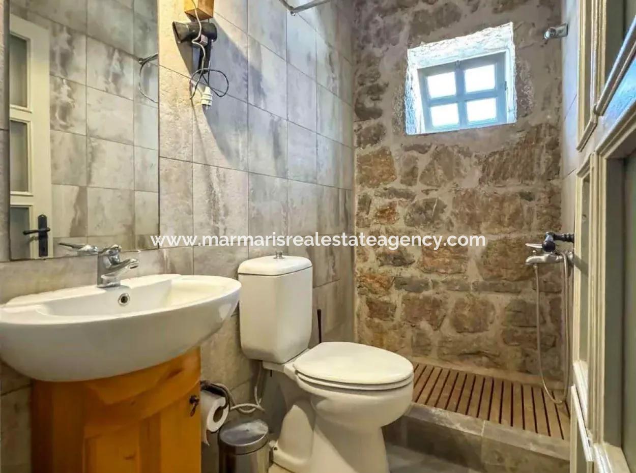 4 1 Stone Villa For Sale In A Fully Detached 150M2 Plot In Old Datca Village