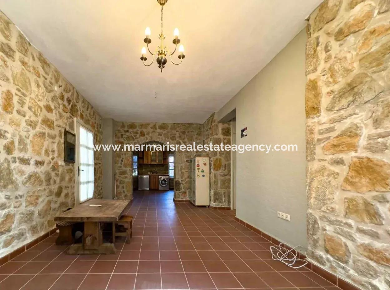 4 1 Stone Villa For Sale In A Fully Detached 150M2 Plot In Old Datca Village