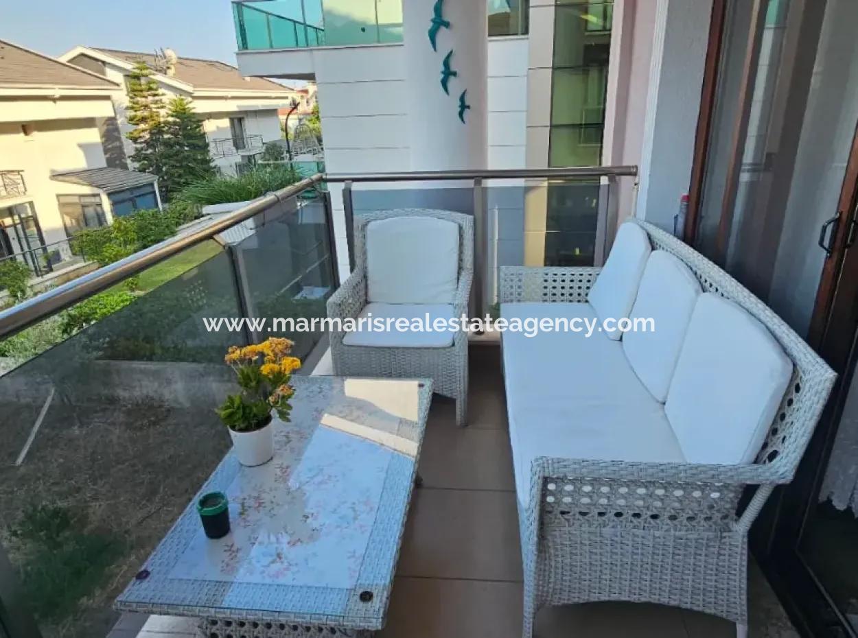 Camiavlu Neighborhood 3 1 Garden Duplex Flat With Pool For Sale