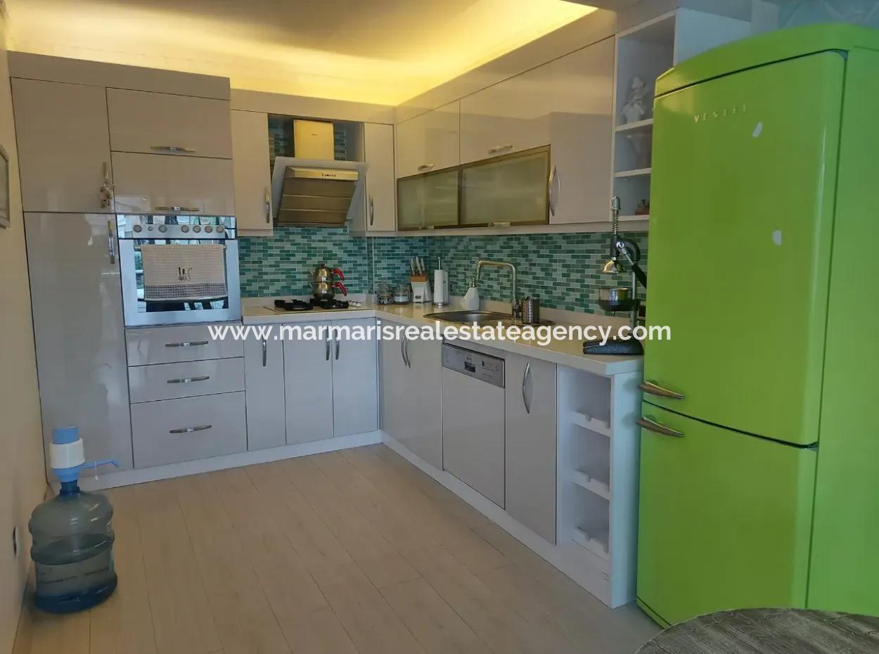 3 1 Furnished-Unfurnished Flat For Rent In Camiavlu Neighborhood Secure Site With Pool