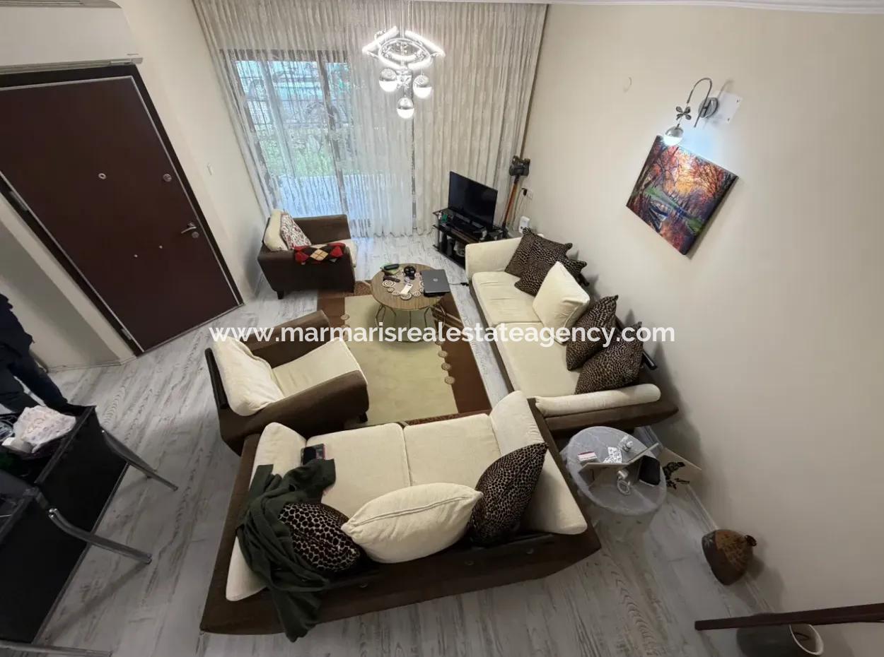 Çamdibi Neighborhood 2 1 Detached Duplex Flat With Garden For Sale