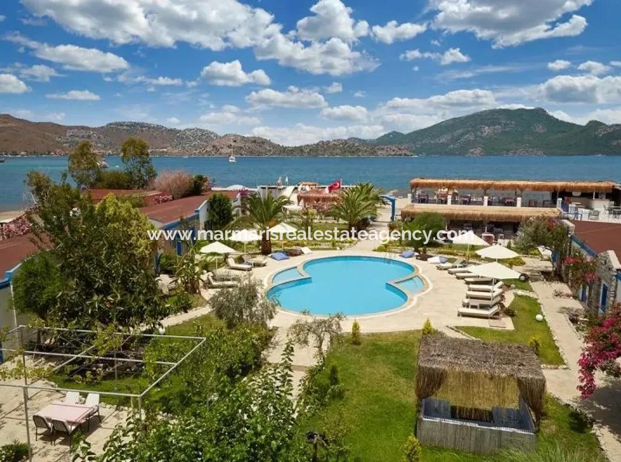 At A Distance Of 40 Km From Marmaris 30 Room Boutique Hotel By The Sea For Sale