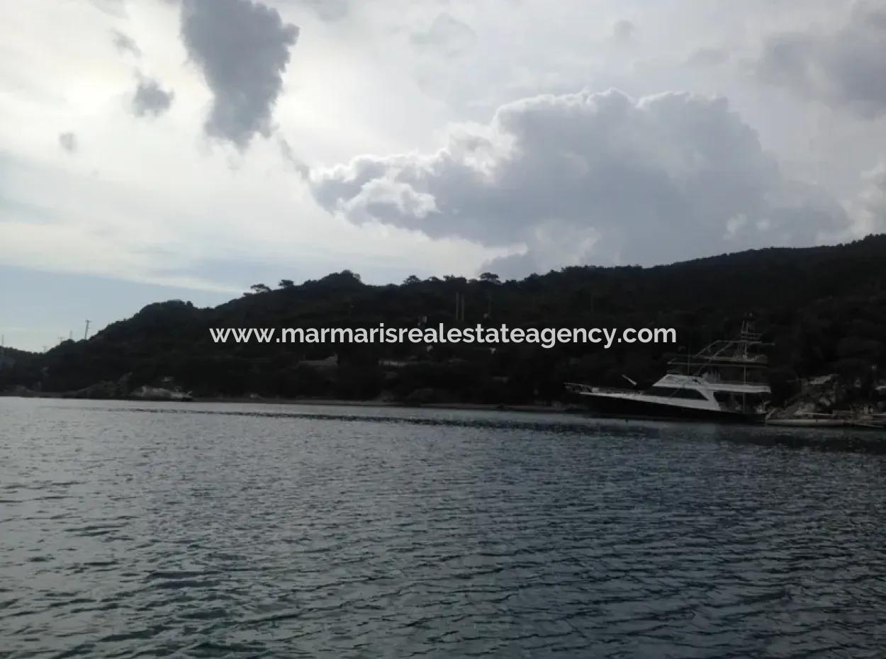 5500M2 Land For Sale Village House In The Centre Of Marmaris By The Sea Inside The Harbour