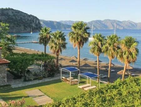 Marmaris,For Sale Built On A Plot Of 5000 M2 E 18 Km Away From The Villa And The Existing Pier Restaurant