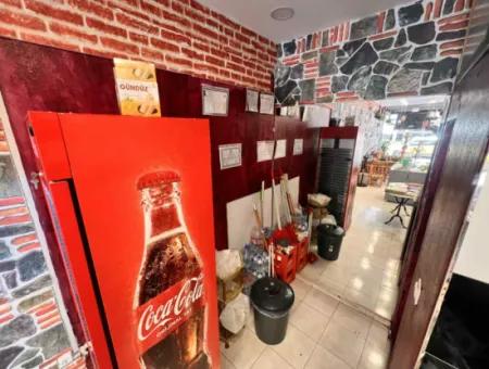Shop For Sale In The Bustling Center Of Marmaris With Ready Customers With Its Unique Concept