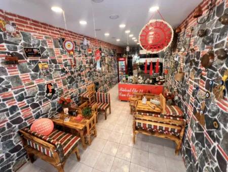 Shop For Sale In The Bustling Center Of Marmaris With Ready Customers With Its Unique Concept