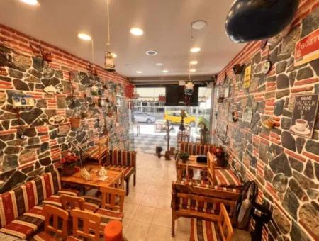 Shop For Sale In The Bustling Center Of Marmaris With Ready Customers With Its Unique Concept
