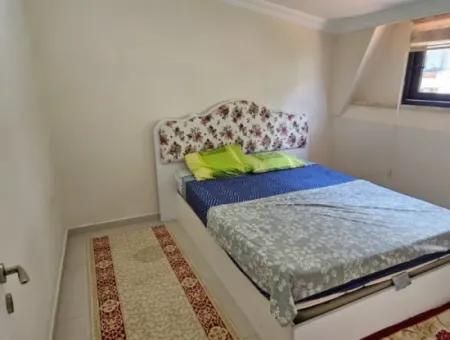 Beldibi Neighborhood 2 1 Reverse Duplex Furnished Flat For Rent