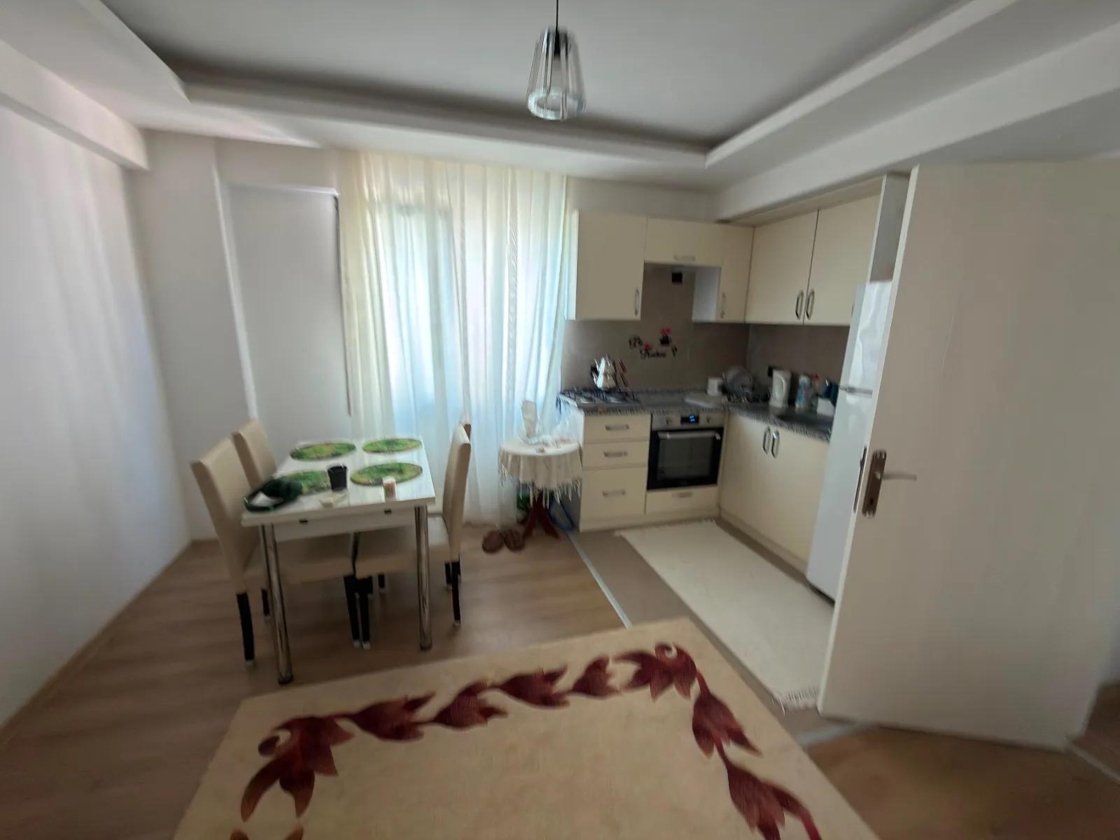 В центре Даламана меблированная 1+1 арендная новая квартира