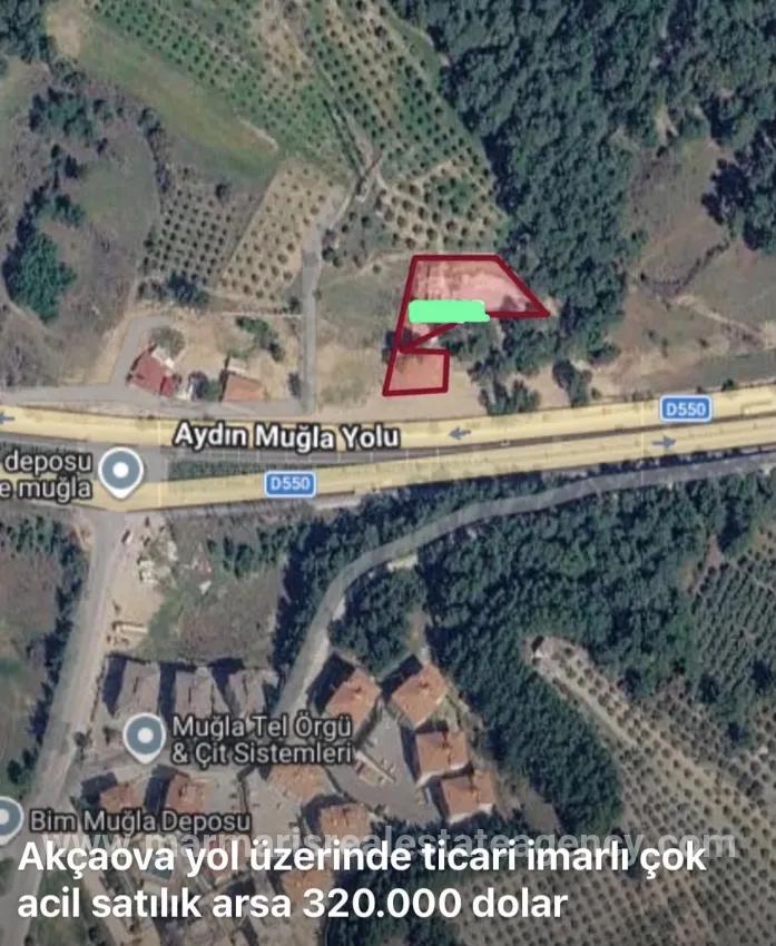 Для продажи Сюжет в Akçaova Menteşe - Под Коммерческий застройку - 2.600 m²