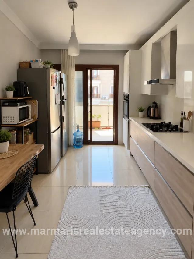 Для продажи Квартира 3+1 в Armutalan Marmaris - 150 m²