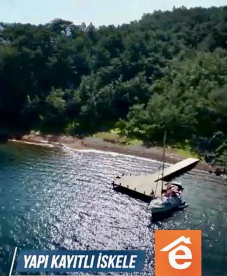 Мармарис Орхание районе имеется 6000 м2 Частный причал существующий на продажу бухта