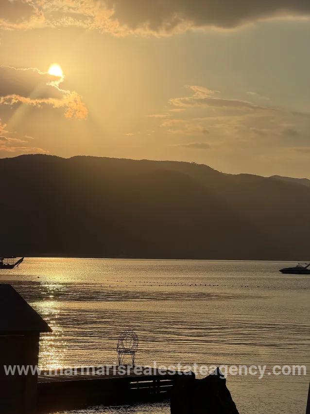 Marmaris Çamlı köyümde denize Çok yakın 7000m2 yatırım İçin uygun arsa