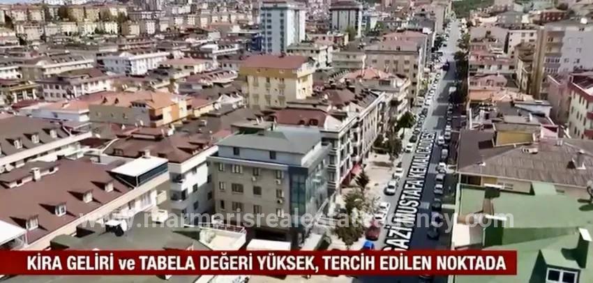 İstanbul Maltepe’de satılık, kira getirisi yüksek, değerli bina