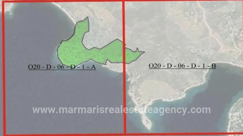 Marmaris Bozburun Mah. Satılık Arsa - Ticari İmar Durumlu - 32.000 m²