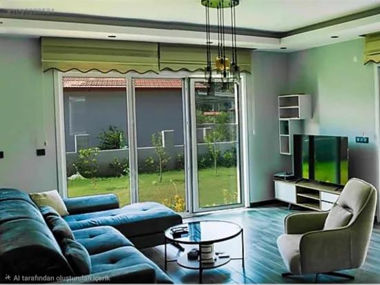 Tam Müstakil 4+1 Eşyalı Kiralık İlan – 400 m² Özel Bahçe, 30 m² Teras – Hisarönü Mahallesi
