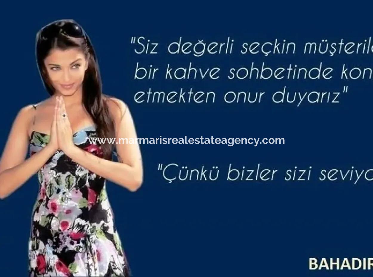 Marmaris Beldibi Mevkiinde 4 Oda 2 Salon 240 M2 Forleks Bahçeli Villa Satılık.olimpik Yüzme Havuzu Mevcuttur.