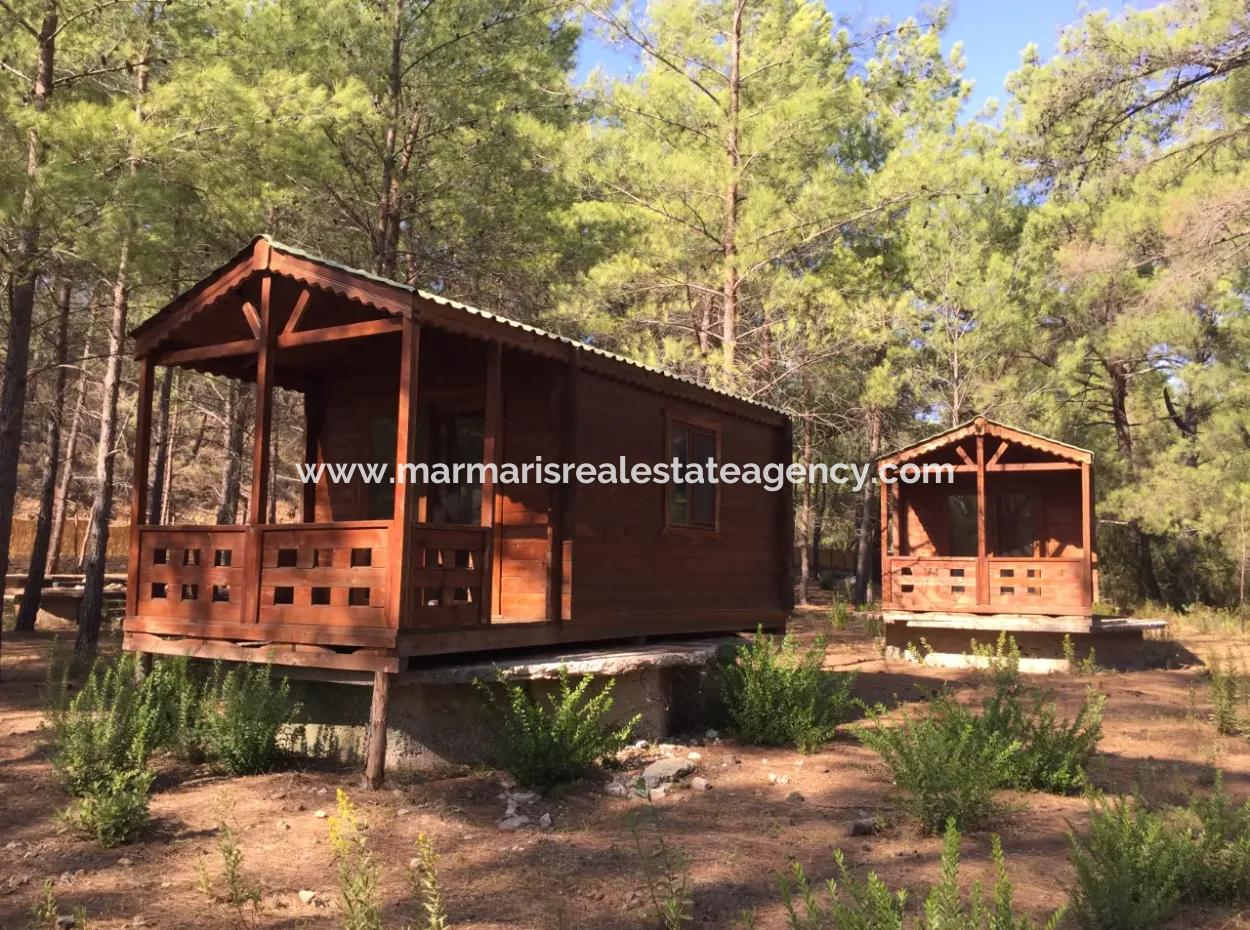 Bördübet Koyunda 7500M2 Arsa İçerisinde Bungalow Otel İçin Uygun Satılık Arsa