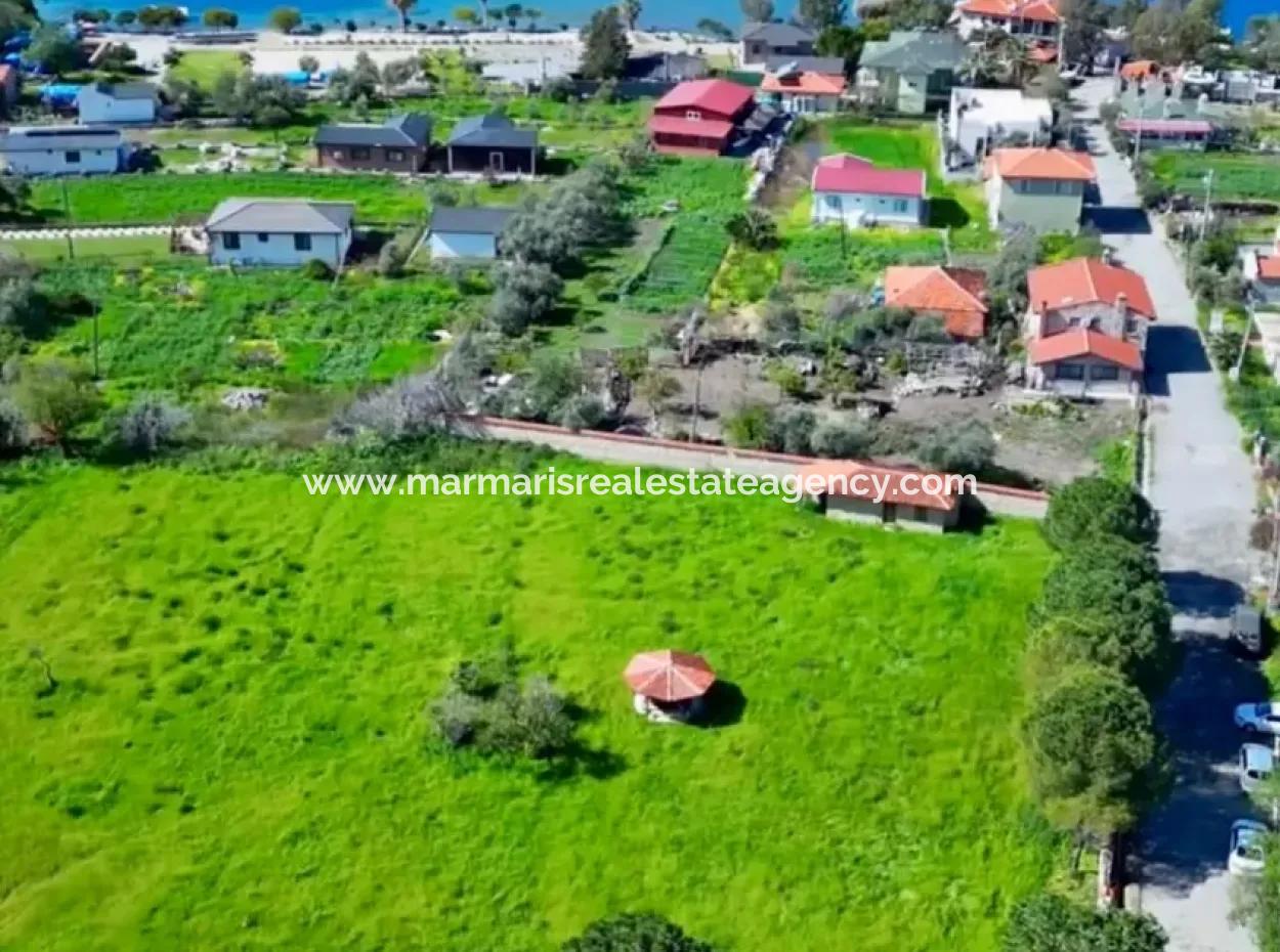 Marmaris İlçesi Söğüt Köyünde Denize 150 Metre 10000M2  Satılık Arsa.turizm Alanı İçerisinde Kamp Karavan Kamping Alanı Olarak Kullanılabilir.