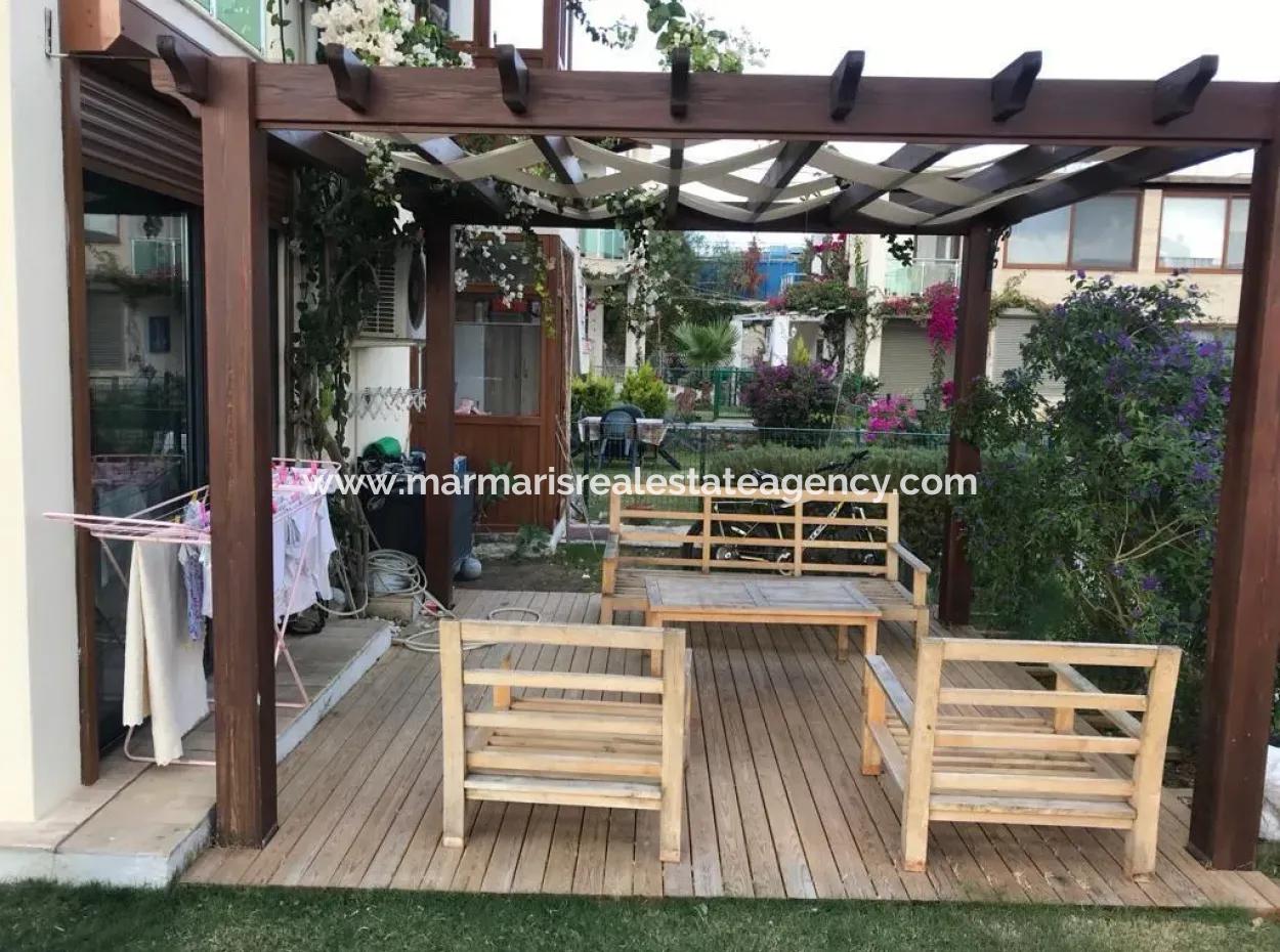 Bahçe Katı,Müstakil Girişli,Havuzlu Sitede,Türkbüküne 5 Dk Mesafede