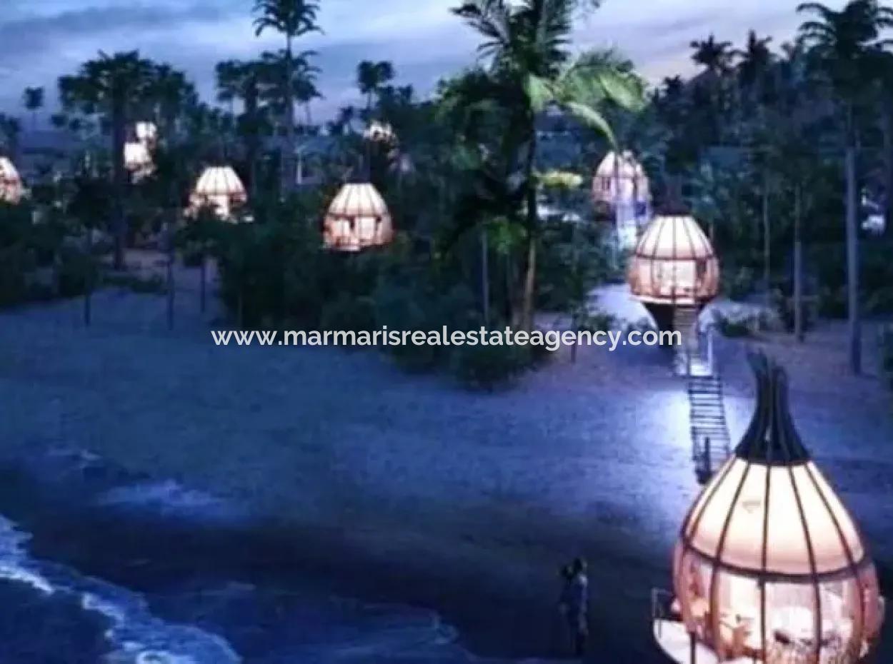 Marmaris Denize Sıfır Satılık Yat Çekek Yeri,Marina,Butik Otel Arsası 4000M2