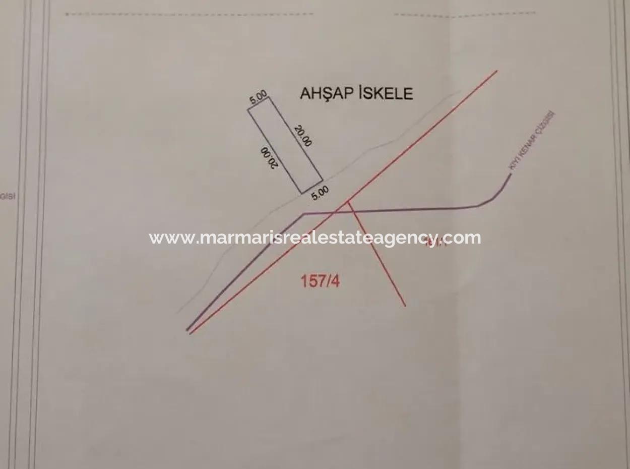 Marmaris Denize Sıfır Satılık Yat Çekek Yeri,Marina,Butik Otel Arsası 4000M2